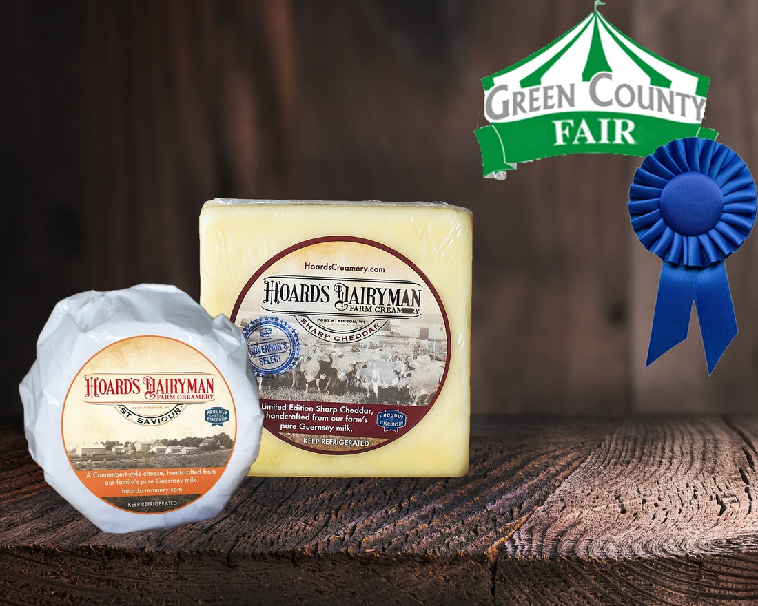 Twin victories for Hoard’s Creamery cheese