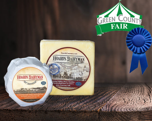 Twin victories for Hoard’s Creamery cheese