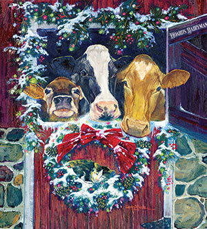 Christmas Cards - Barn Door